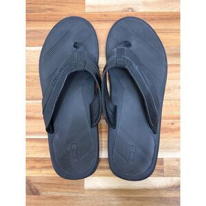 Men's Oakley Black Flip Flops - Size 11